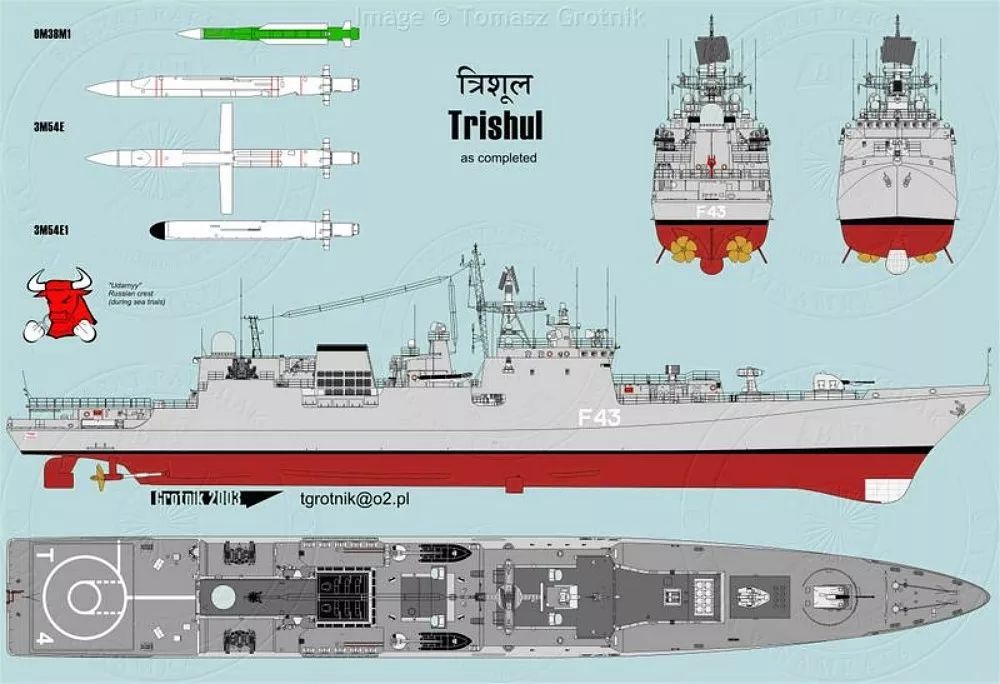 【动态】简约隐身范,俄罗斯和印度将联合建造11356m型护卫舰