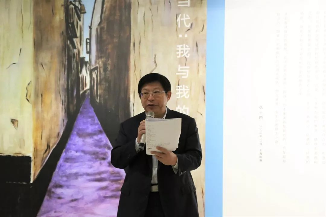 诗意当代我与我的40年02严力绘画个展在临港当代美术馆举办