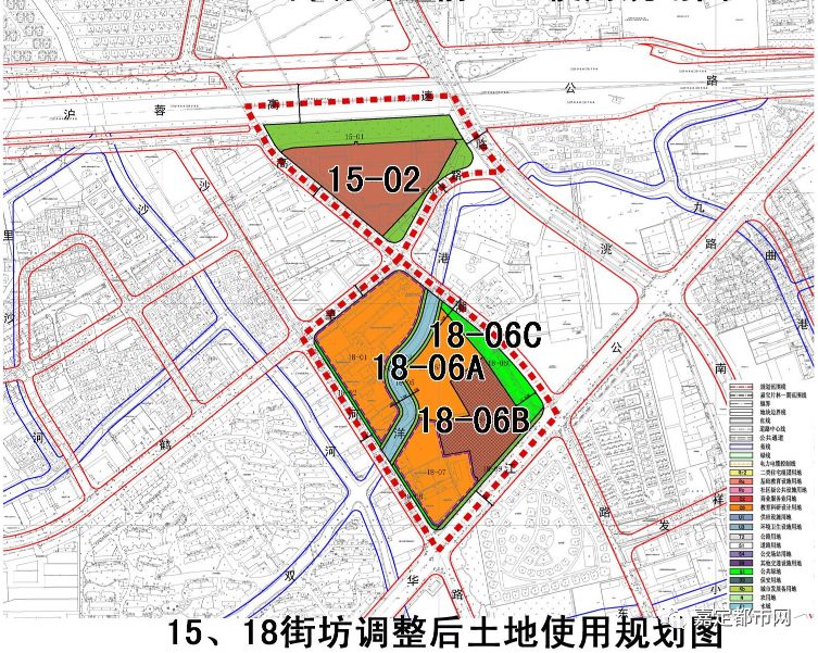 江桥北虹桥新规划出炉,减少工业用地,增加教育,科研,商业,绿化和社区