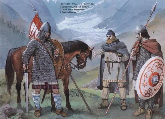 曾被诺曼人无情击败的北意大利骑兵与教皇步兵