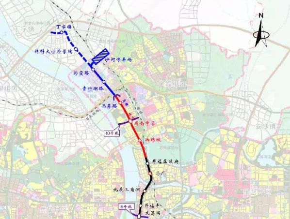 最新 官方回复!长沙地铁1号线北延线设5座车站,开工时间定了