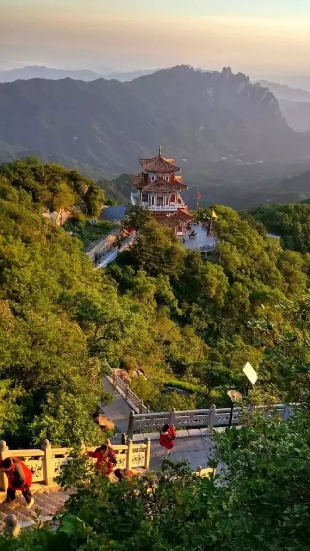 天赐嵩县好风景,洛阳白云山山高水长山青水秀