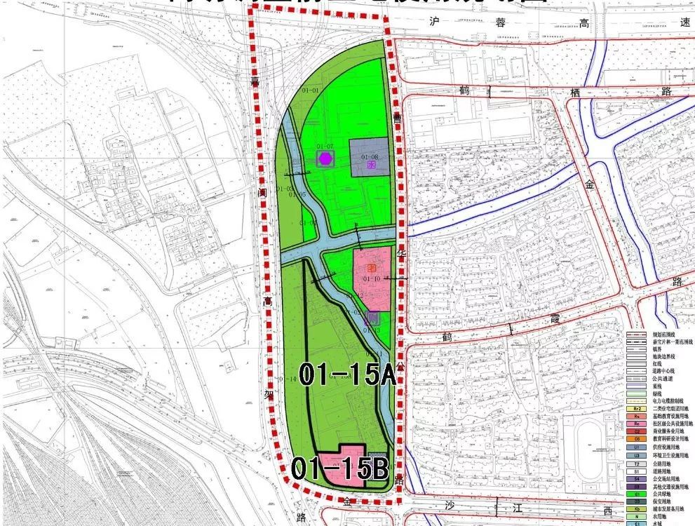 江桥北虹桥新规划出炉,减少工业用地,增加教育,科研,商业,绿化和社区