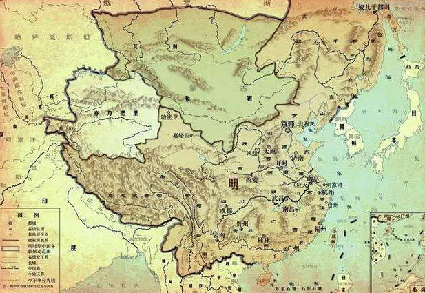 都是汉人建立的大帝国，为什么大明朝跟大汉朝比丢了很多领土？