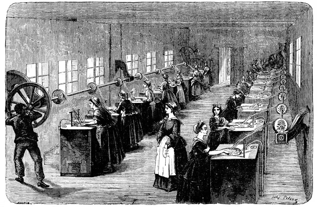 18世纪,英国工业革命正在如火如荼地进行,最先应用的是纺织业,蒸汽机
