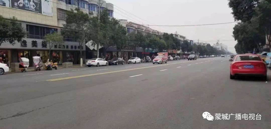 嵇康路将换新颜值 嵇康路(鲲鹏路~涡河路)改造工程 位于我县老城区