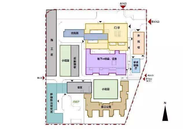 医院科室平面图