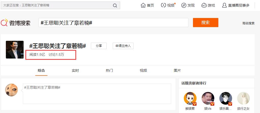 王思聰關注一個演員成了熱搜榜第一，這人到底什麼來頭？ 婚戀 第4張