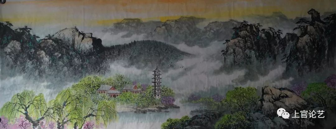 微信山水新境大美沂蒙画家赵启竣绘琅琊十八景