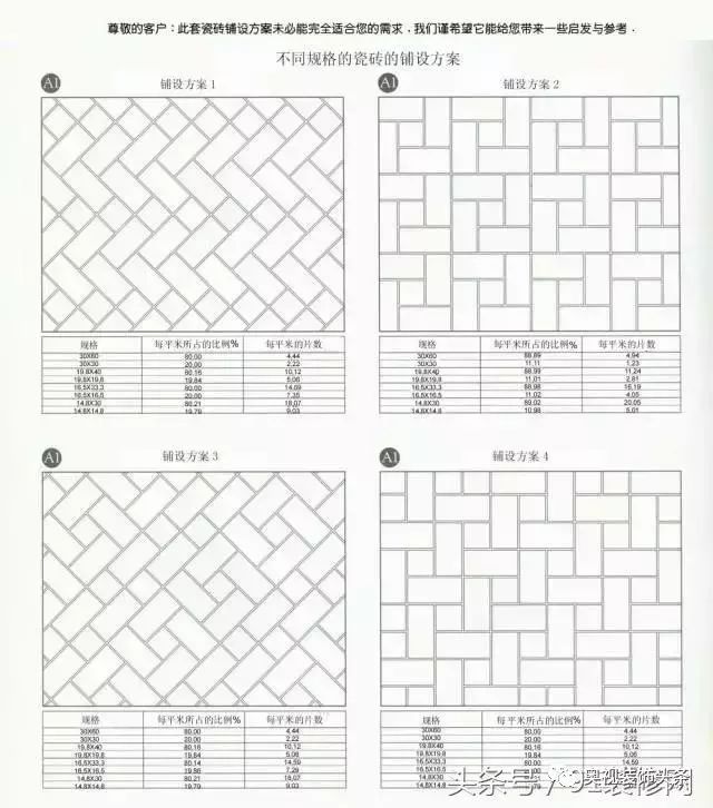 瓷砖的100种铺法,全是干货,拿走不谢