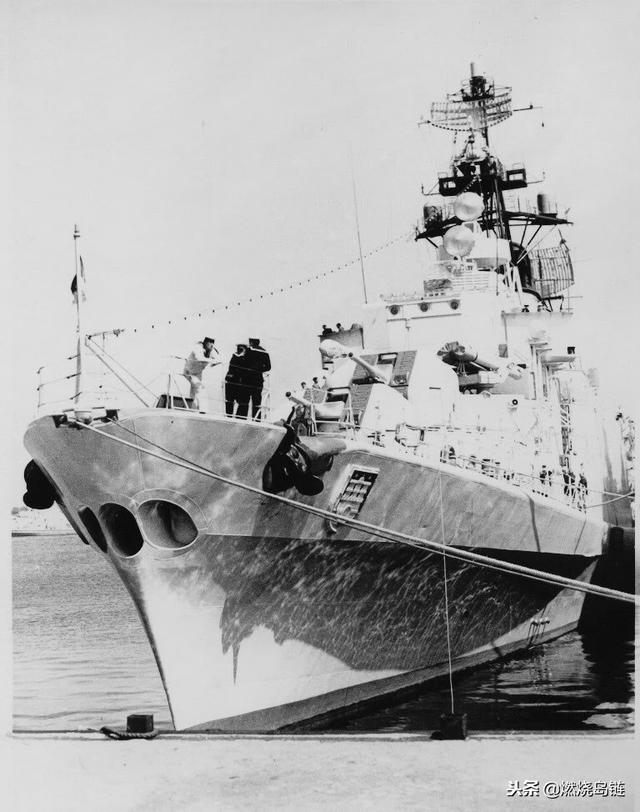 二战后德国自行设计建造的唯一驱逐舰——"汉堡"级驱逐舰
