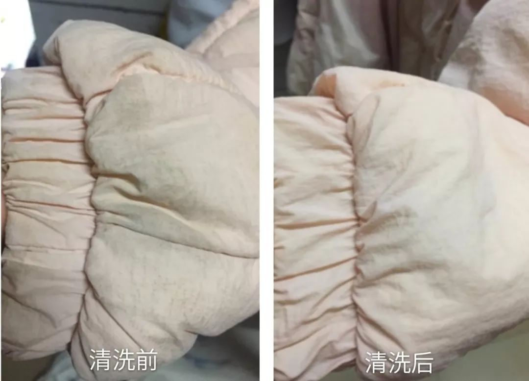 不仅可以清洗羽绒服,它还 适用各种衣物.