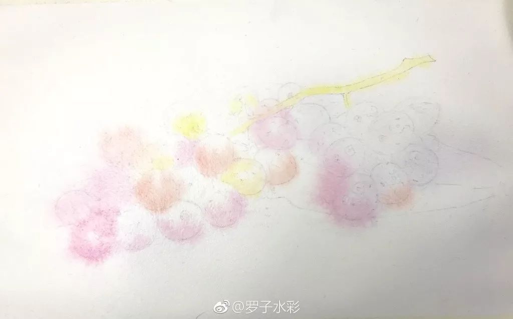 花間意水彩 | 秋季課的第九節： 葡萄一串 汽車 第3張