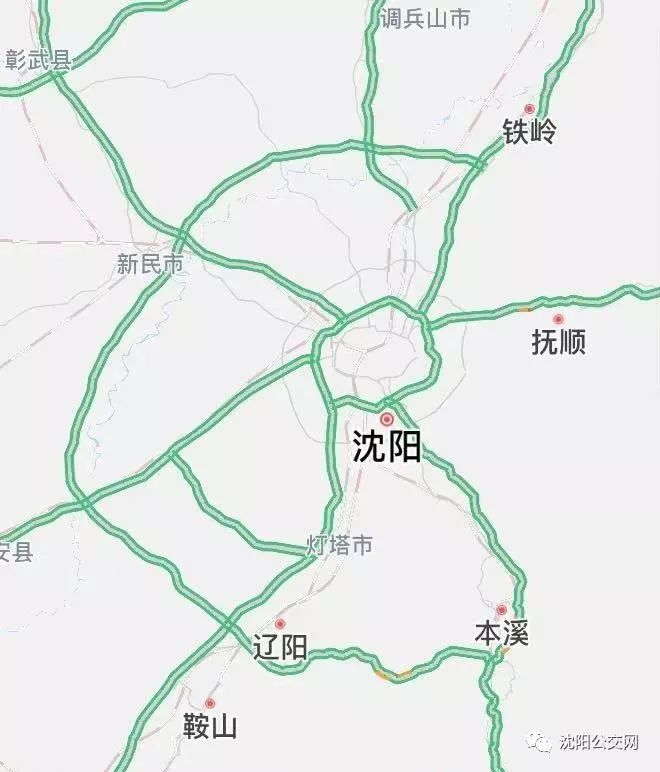 昨日11点沈阳的"六环"路通车了 辽宁中部环线高速公路全线贯通!