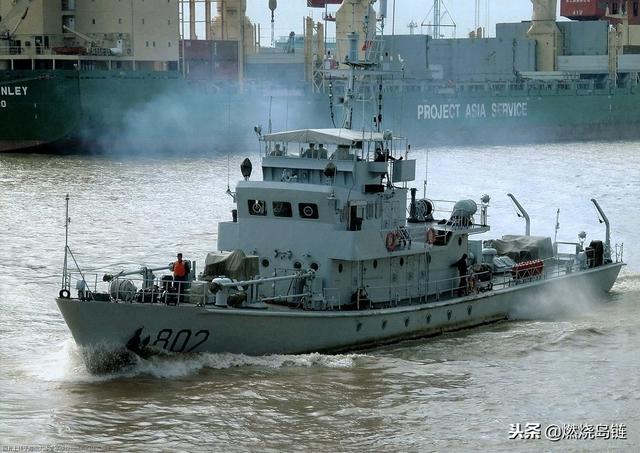 中国海军海上敢死队082型港湾扫雷艇