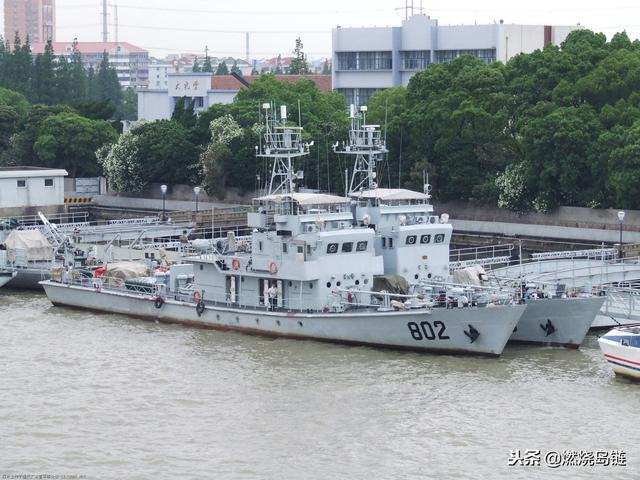 中国海军海上敢死队082型港湾扫雷艇