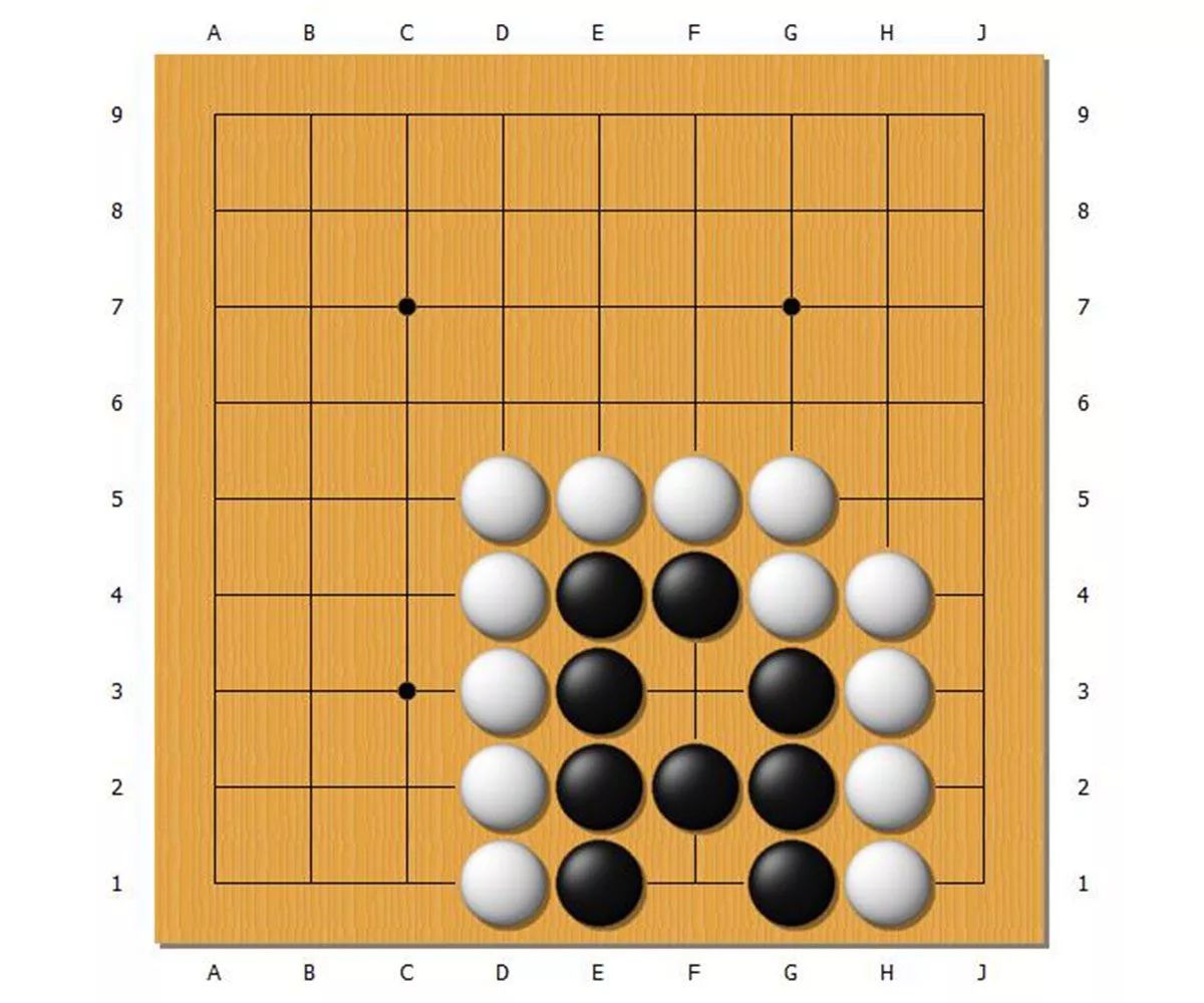 第七讲什么是死棋什么是活棋大桥拓文3分钟围棋课堂