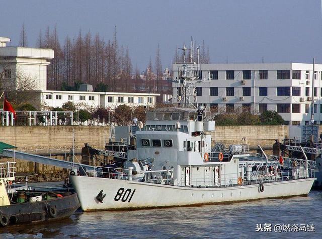 中国海军海上敢死队082型港湾扫雷艇