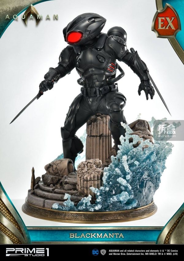 prime1studio海王黑蝠鲼blackmanta13雕像