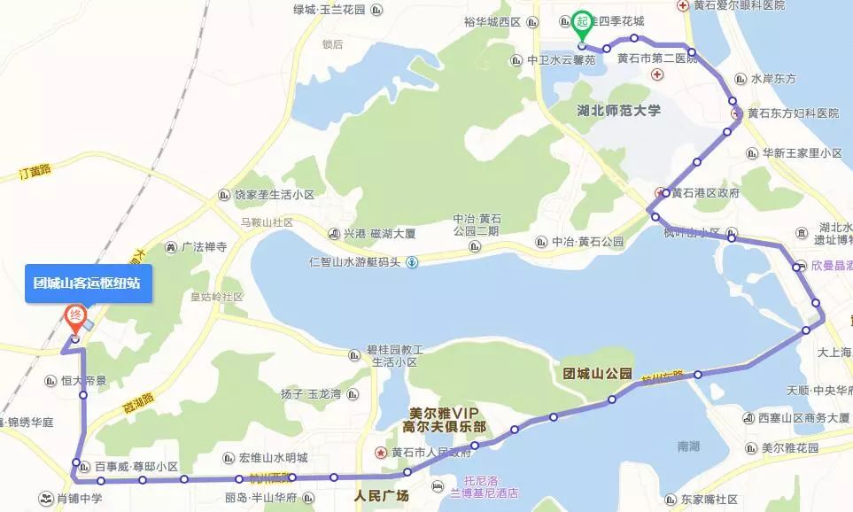 最全公交线路在这里…_黄石