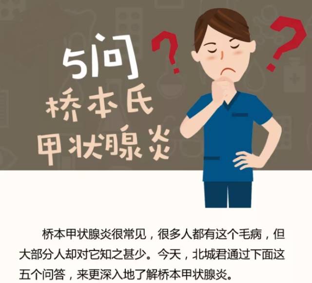 5问看懂桥本氏甲状腺炎是什么