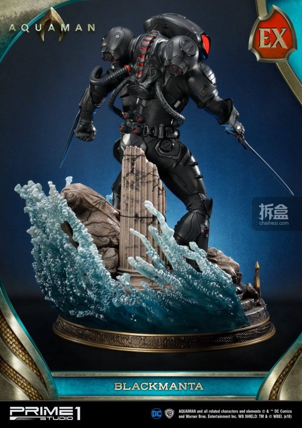 prime1studio海王黑蝠鲼blackmanta13雕像