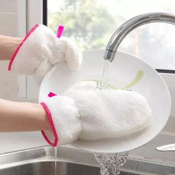 竹纤维洗碗手套!