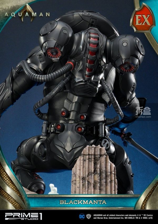 prime1studio海王黑蝠鲼blackmanta13雕像