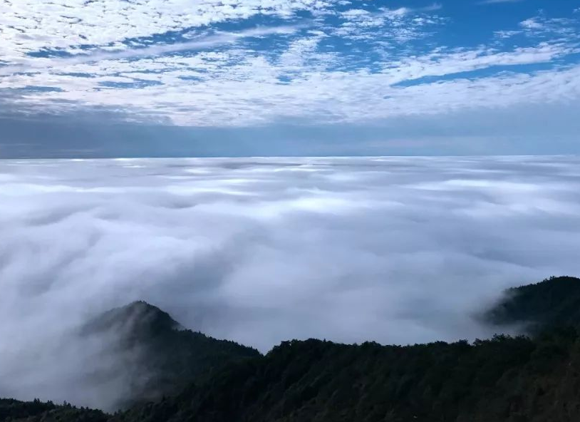 云海一样的景色,云海一样的境界,美哉!东华山云海