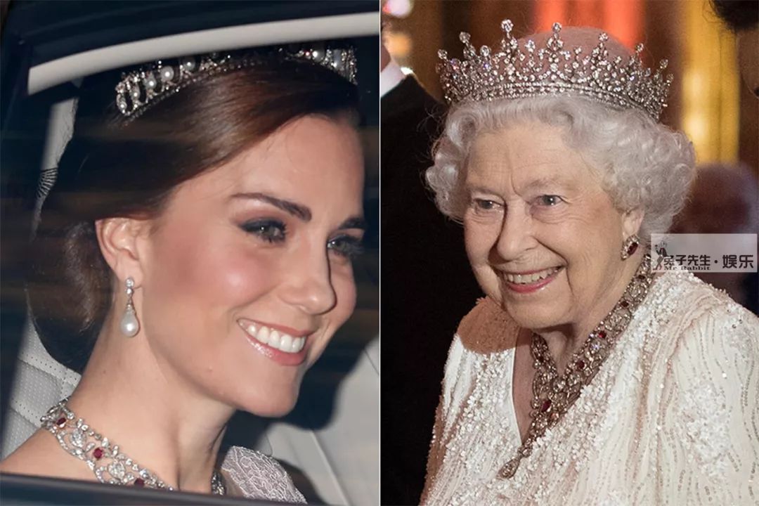 凱特王妃好受女王寵愛，與奶奶戴同一件耳環，未來王後就是不一樣