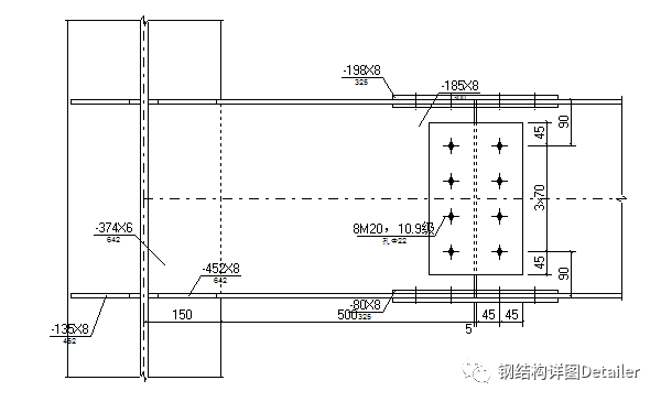 柱顶节点_顶板