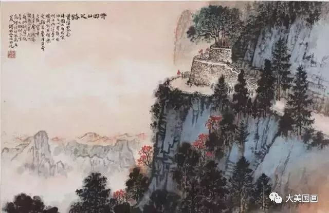 我国当代六位国画大师作品欣赏_傅抱石