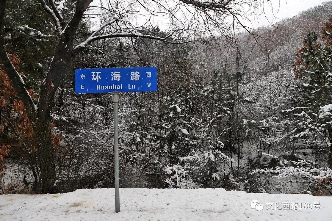 大雪中的環海路與雪後的海邊 汽車 第15張