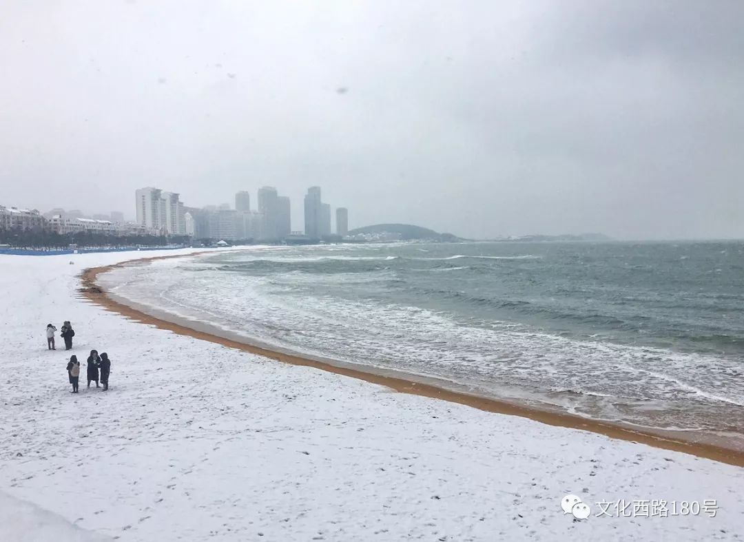 大雪中的環海路與雪後的海邊 汽車 第29張