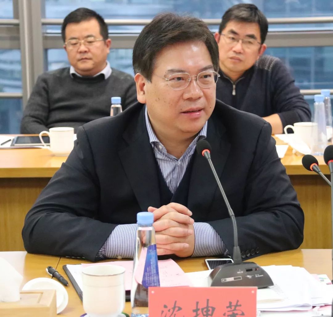 江苏省政府参事,上海市决咨委委员,南京大学商学院院长沈坤荣发言