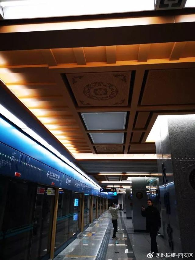 西安地铁4号线即将开通 提前看看沿途各站全貌