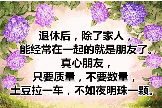 朋友不在于多少,在于知心知己.