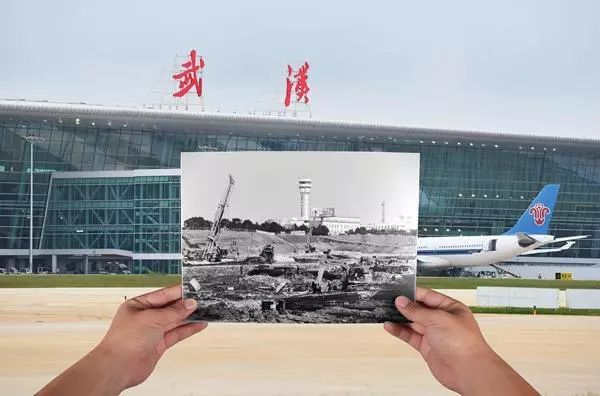 武汉天河机场对比照乘飞机这事太平常不过了,人们因公出差考察,因