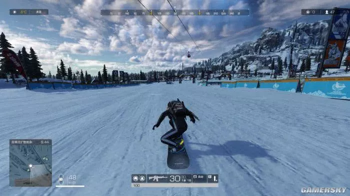 《無限法則》評測:一場荷槍實彈的滑雪大冒險 遊戲 第4張