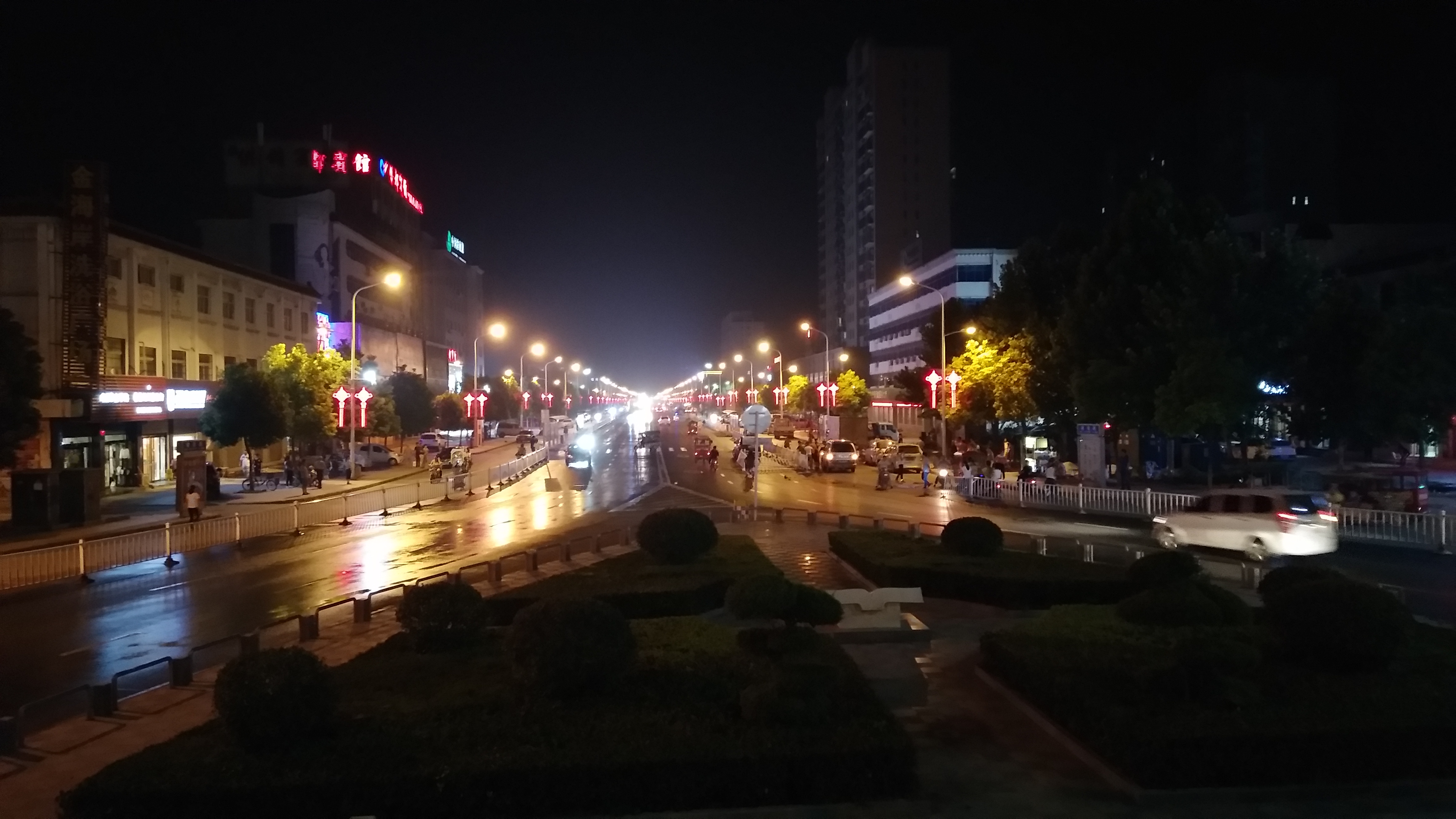 驻马店之大遂平夜景