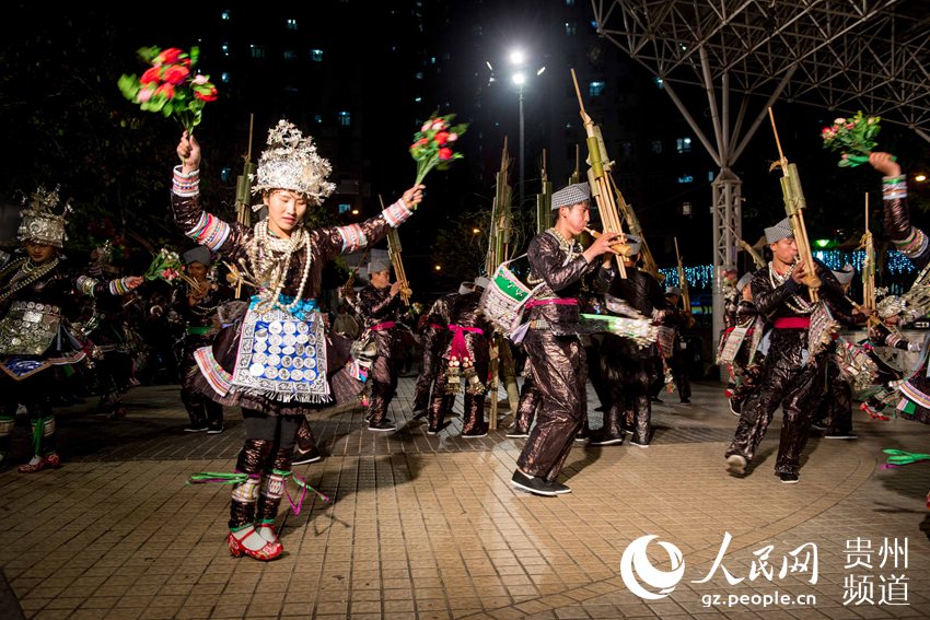 贵州从江苗族芦笙舞首次精彩亮相澳门