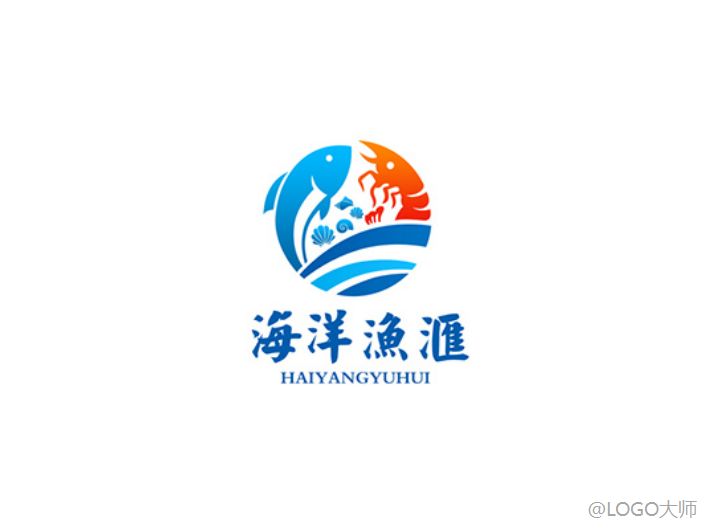 海鲜主题logo设计合集鉴赏!