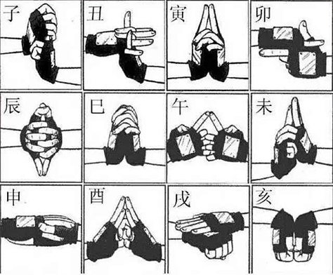 火影忍者:6种极难模仿的结印手势,尸鬼封尽排第2,水龙