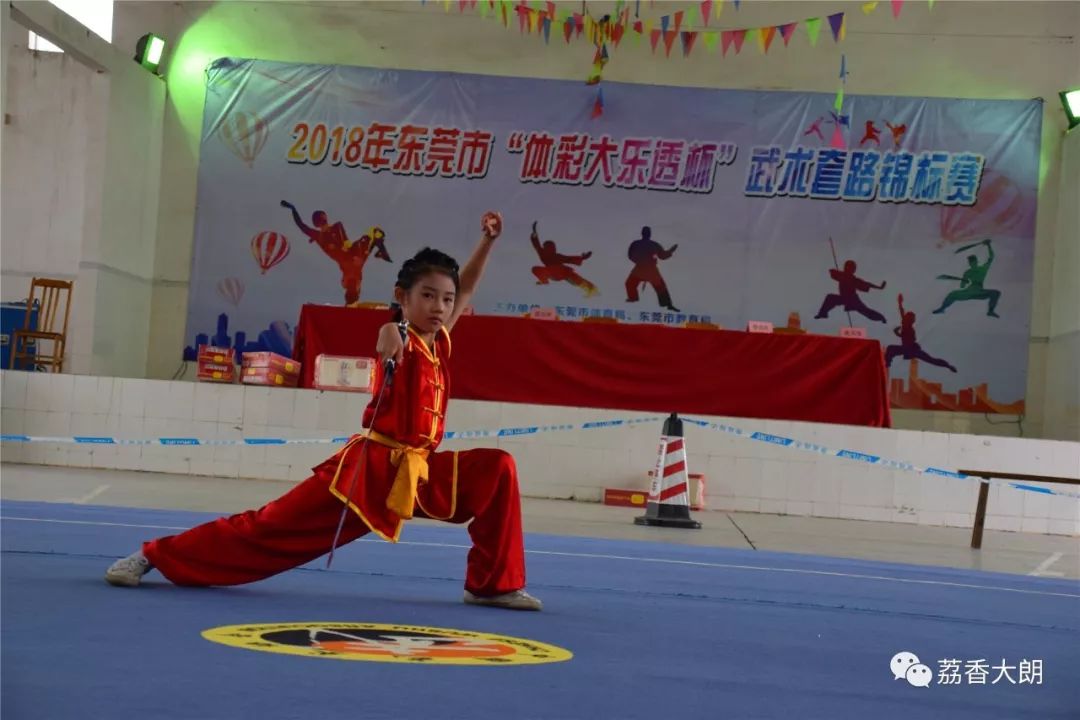 黄凯薇:女子初级剑术第三名,女子初级长拳第六名,女子初级枪术第六