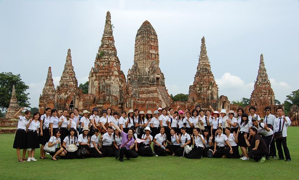 学院泰语专业学生到泰国高校交流学习