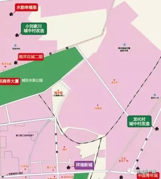 金村正在崛起未来晋城真正的副中心交通枢纽多项规划同步进行