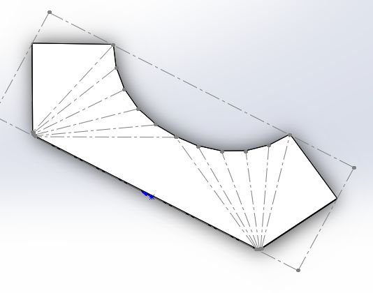 钣金solidworks如何用放样折弯做天圆地方展开实际加工画法