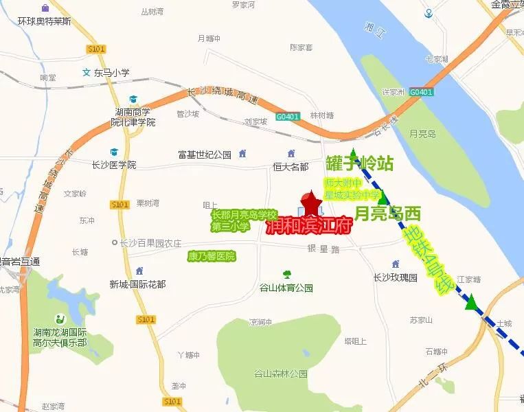 星灿医院 其他:尖山湖公园,谷山森林公园,麓谷公园,桃花岭公园,梅溪湖