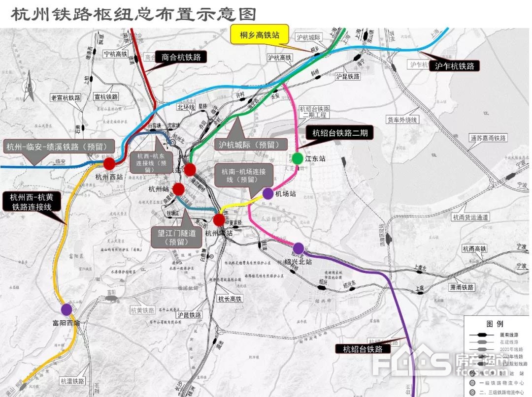 杭绍台铁路二期将打通海宁盐官和长安直达桐乡图片