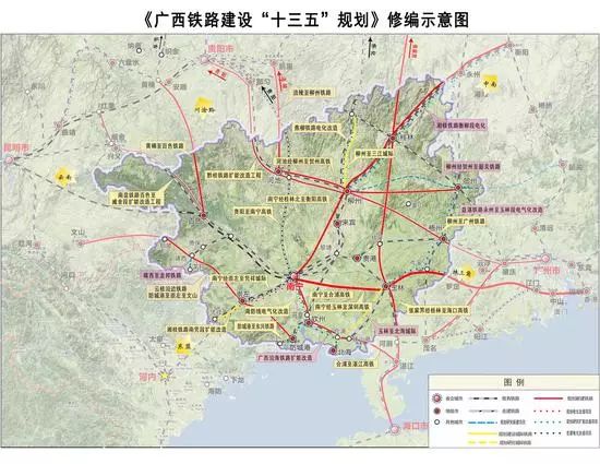 有希望?多条经玉林高铁被列入广西铁路建设"十三五"规划!